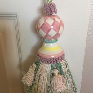 “MacKenzie-Child” inspired tassels